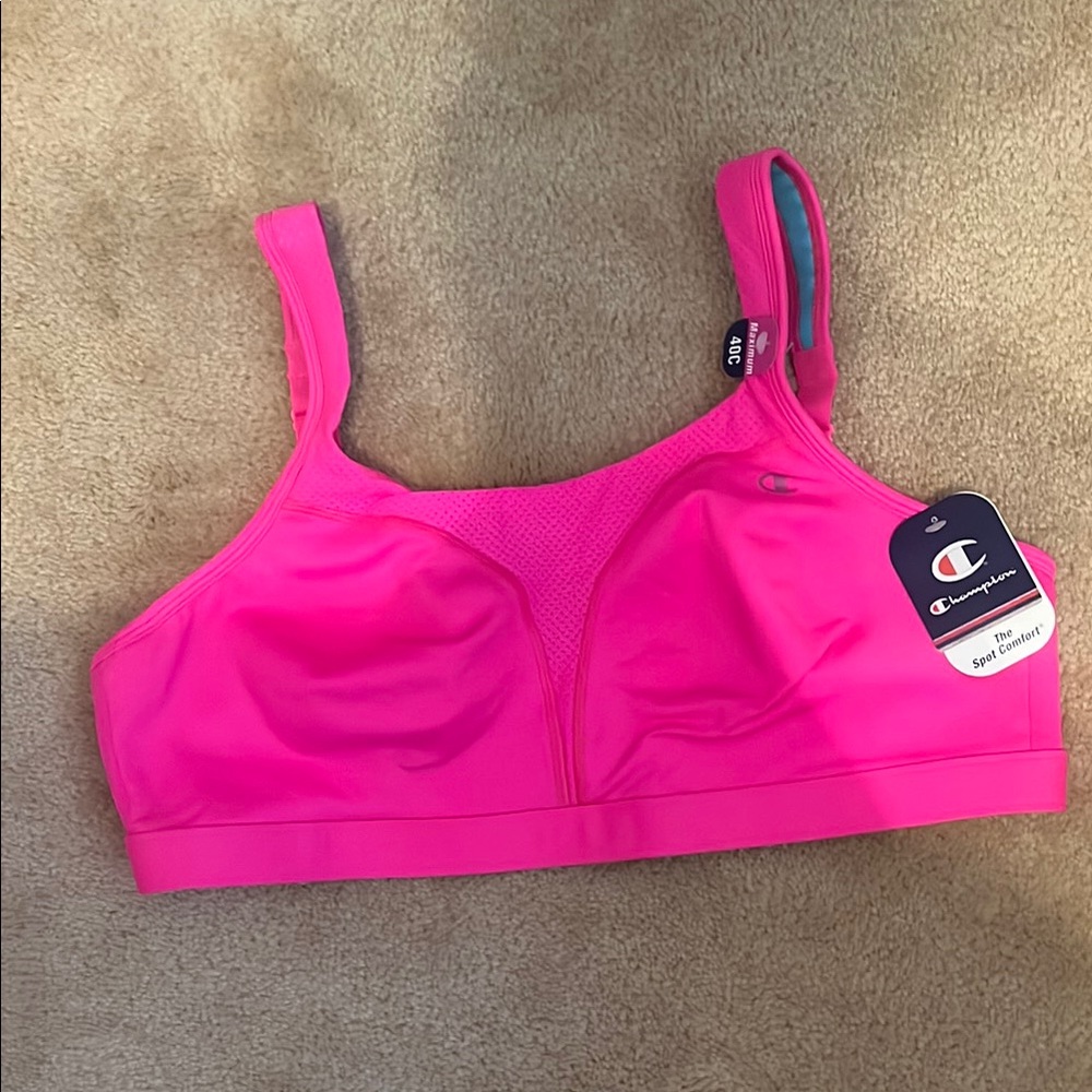 Champion Women's Vibrant Pink Sports Bra